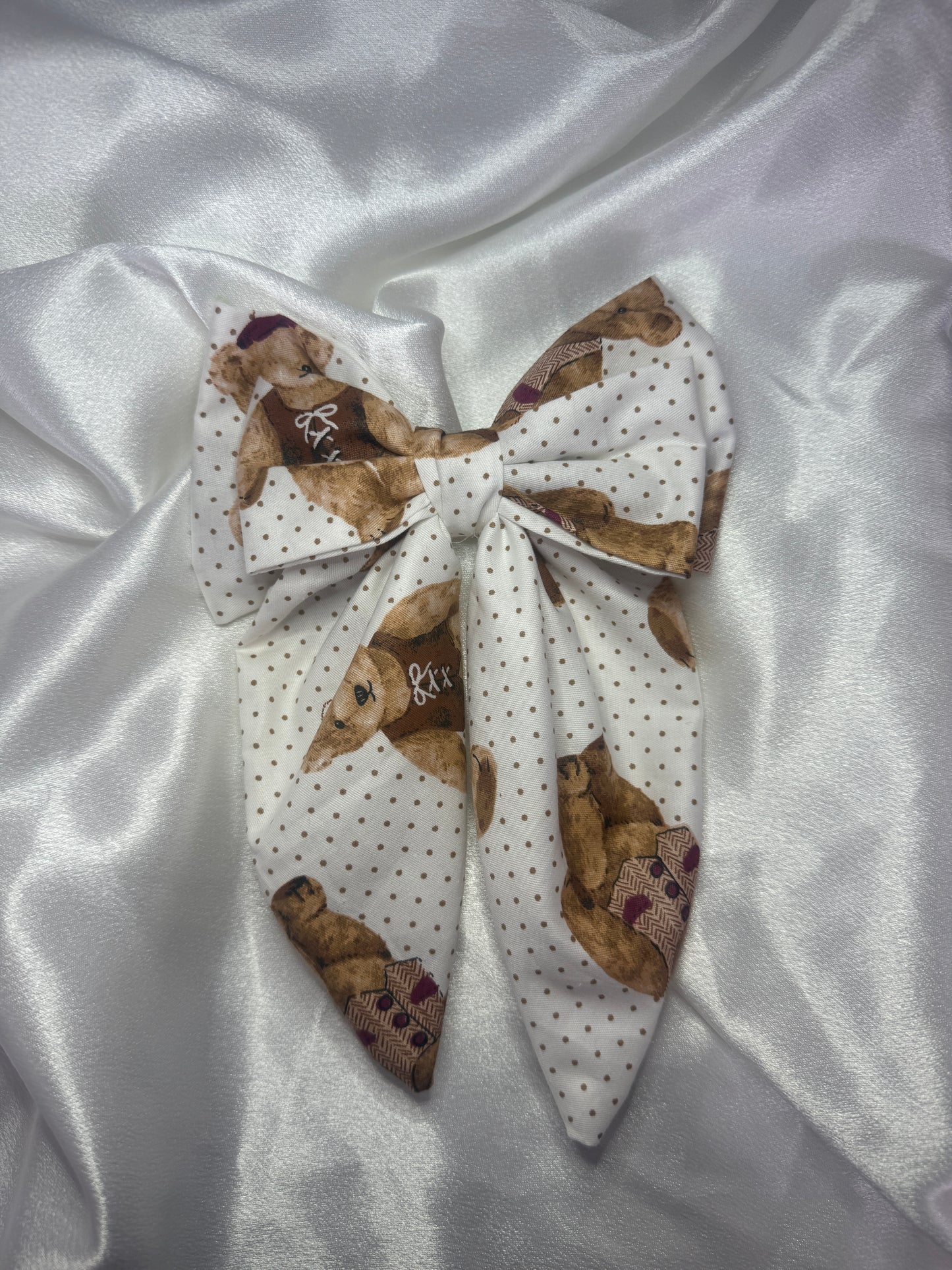 Teddy Bear Darcie Bow