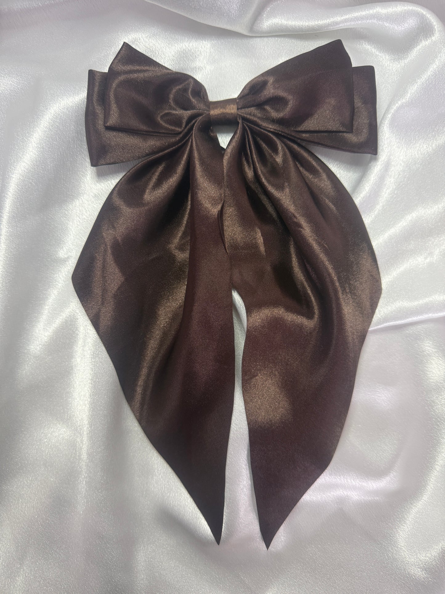 Chocolate Double Bow With Tails
