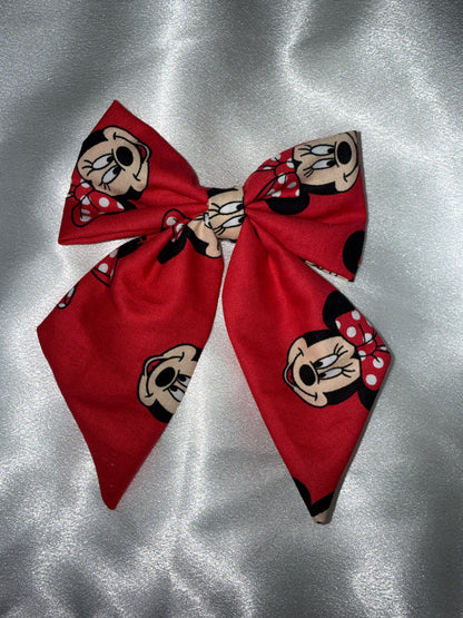 Disney Inspired Harper Hair Bow - Minnie Theme