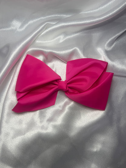 Hot Pink Classic Bow