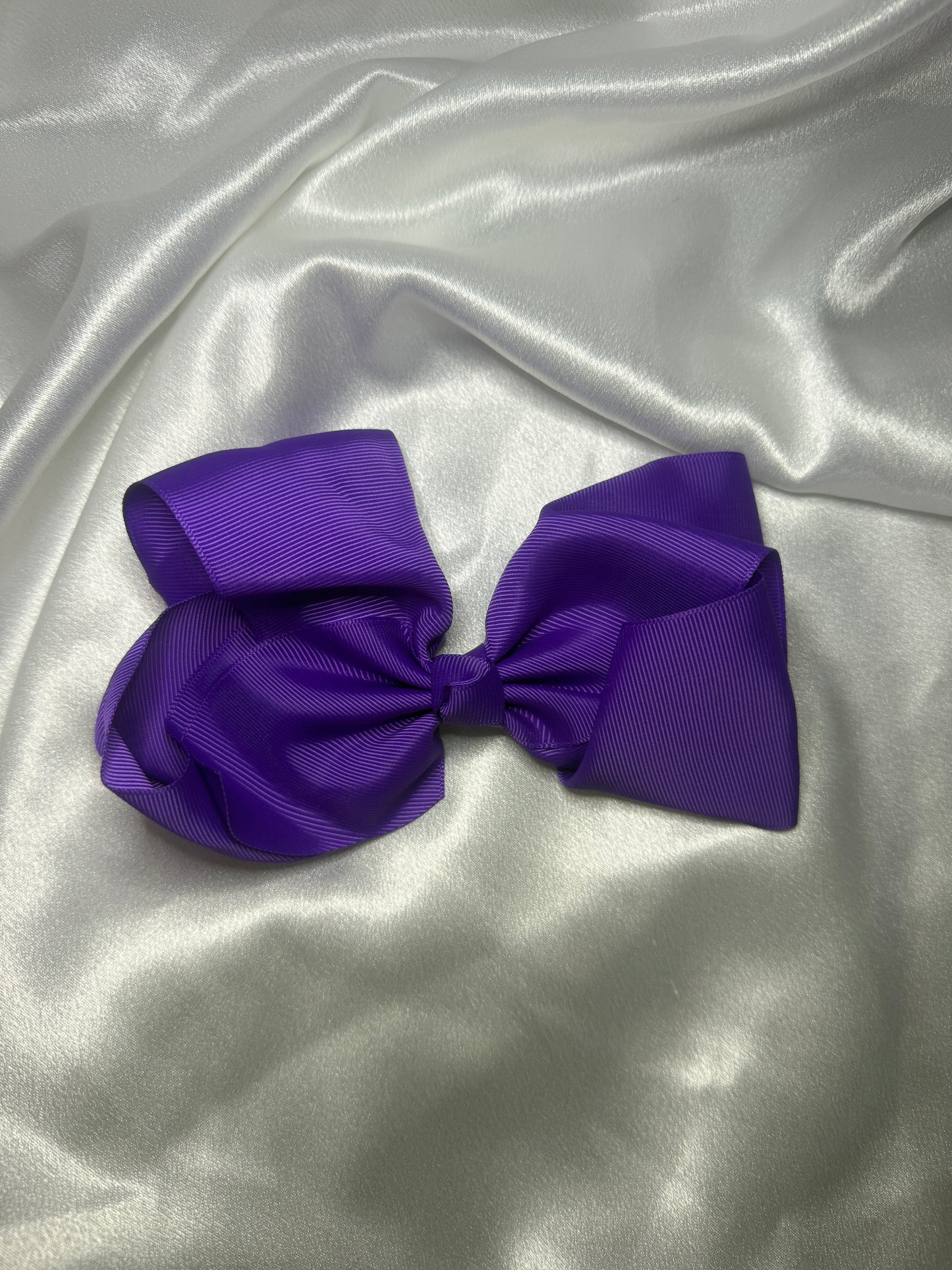 Purple Classic Bow