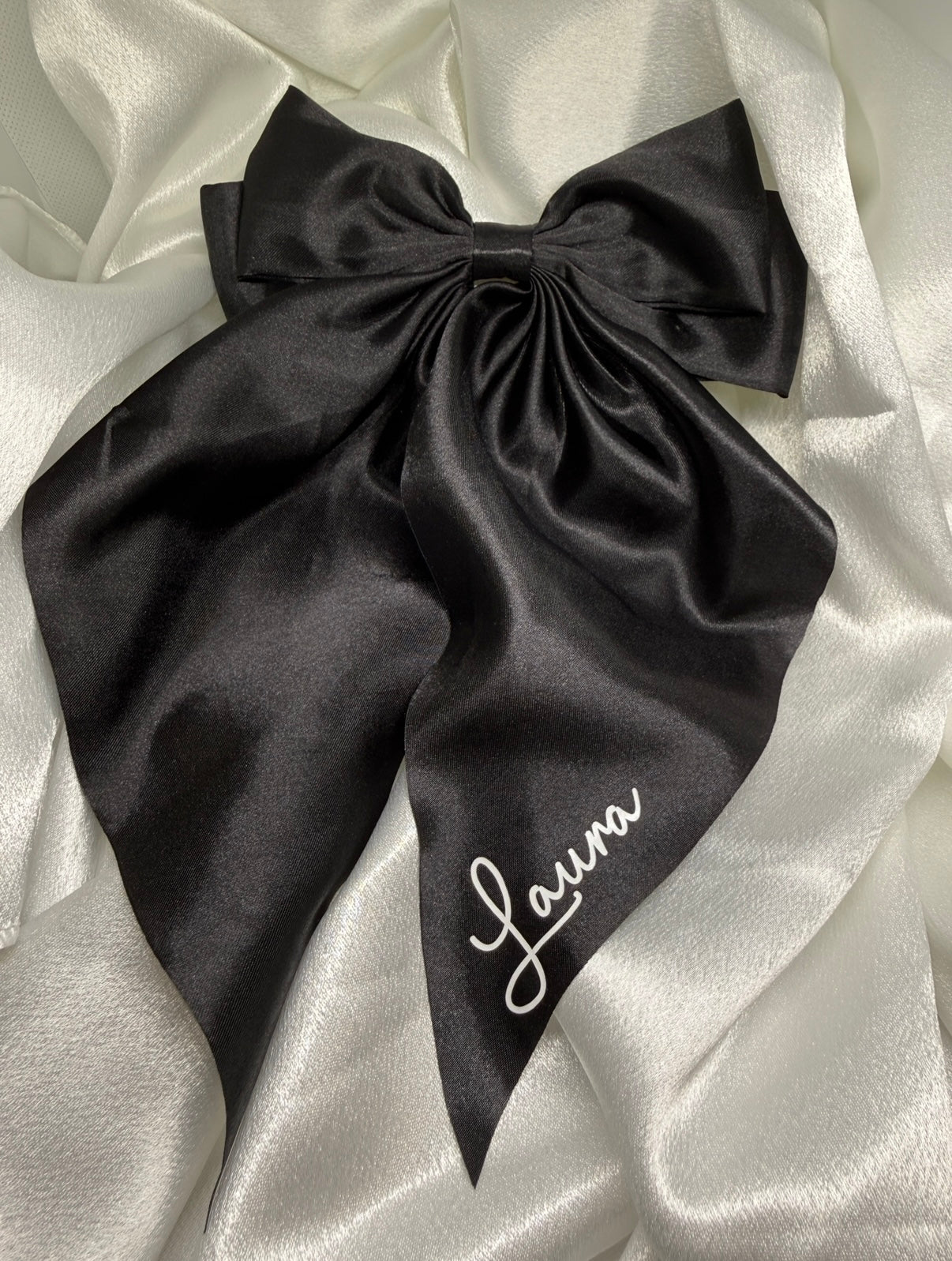 Bronze Double Bow With Tails