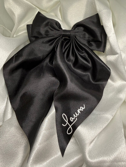 Bronze Double Bow With Tails