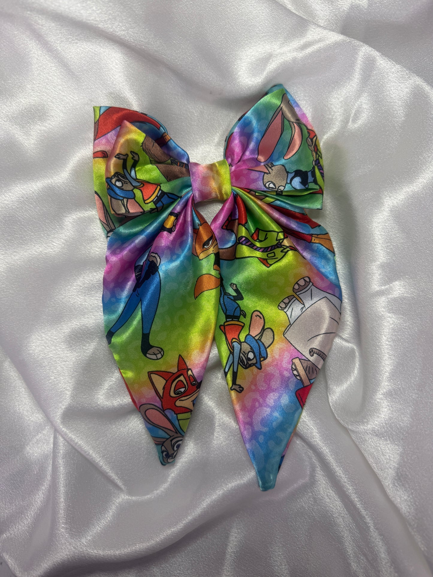 Disney Inspired Darcie Hair Bow - Zootropolis Theme