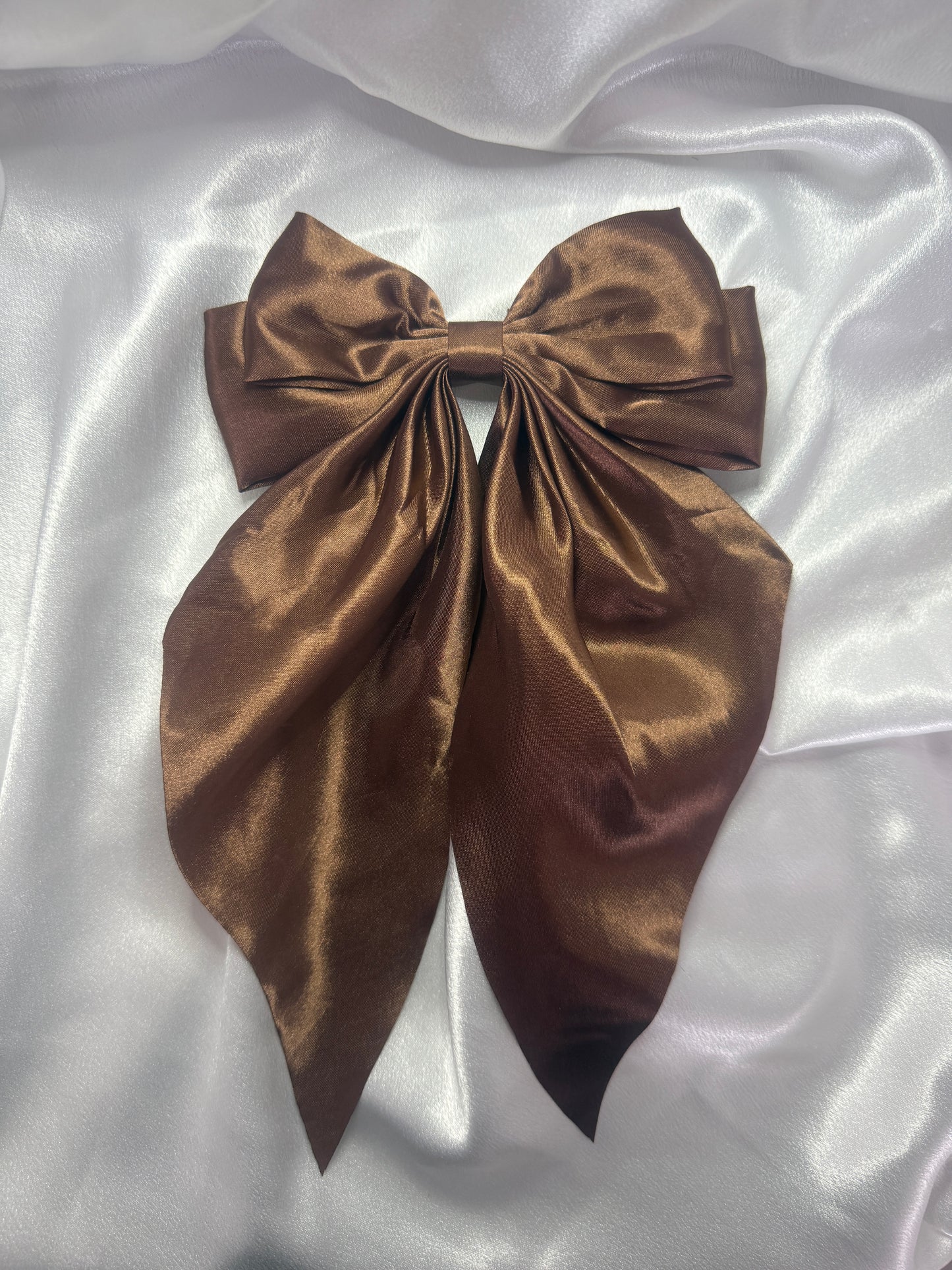 Bronze Double Bow With Tails