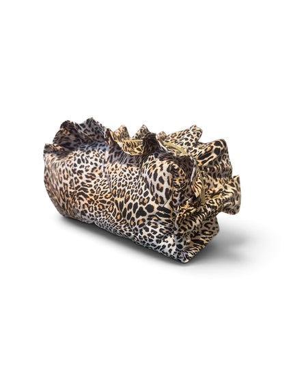 The Boxy Bow Bag - Leopard