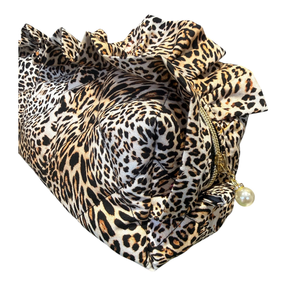 The Boxy Bow Bag - Leopard
