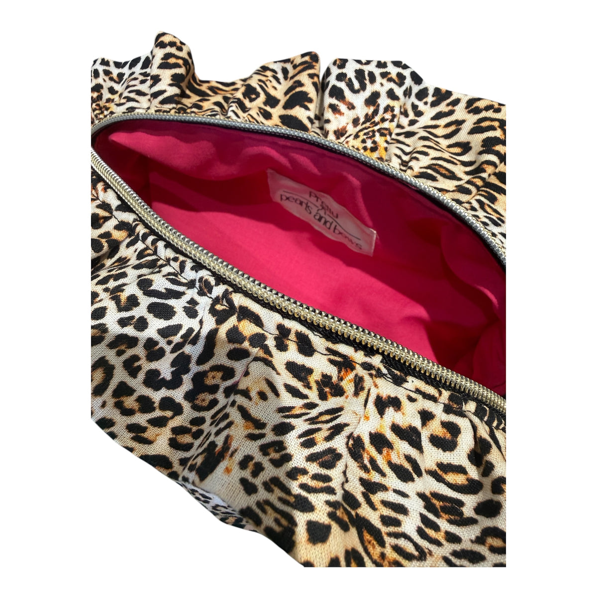The Boxy Bow Bag - Leopard